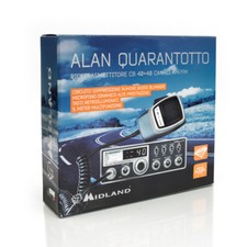 ALAN QUARANTOTTO - CB VEICOLARI AM-FM 40 CANALI ORIGINALE MIDLAND COD.C217.09