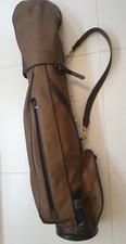 Sacca da golf Trussardi in pelle completa di ferri