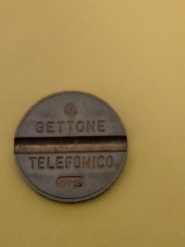 Gettone telefonico raro 7912 - raro,