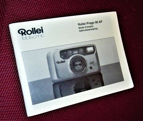 Rollei prego manuale - af,