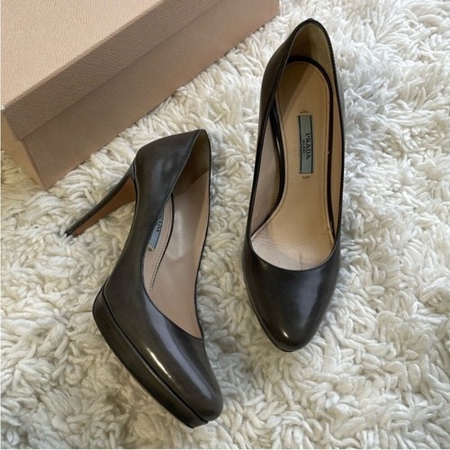 Prada spazzolato heels - spazzolato,
