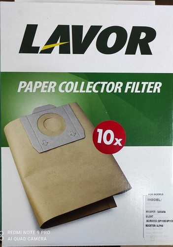 Lavor filtri carta - 10,