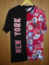 T-SHIRT New York YANKEES VINTAGE MLB BASEBALL USA SHIRT HIP HOP STYLE MAJESTIC 