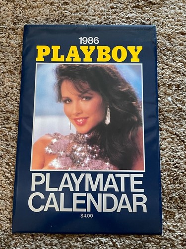 1986 playmate playboy calendar - playmate,