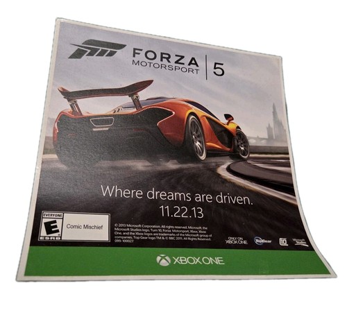 Adesivo forza motorsport - adesivo,