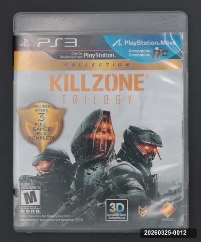 Playstation killzone trilogy - playstation,