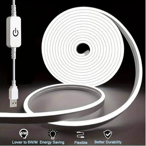 Striscia flessibile neon usb - flessibile,