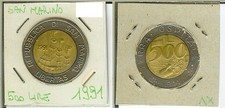 San marino 500 lire - san,
