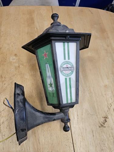 Heineken beer lantern pub wall - lantern,