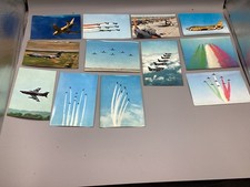 AERONAUTICA ITALIANA FRECCE TRICOLORE FIAT G91 PATTUGLIA ACROBATICA 12CARTOLINE 