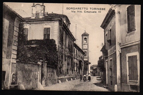 Cartolina borgaretto - cartolina,