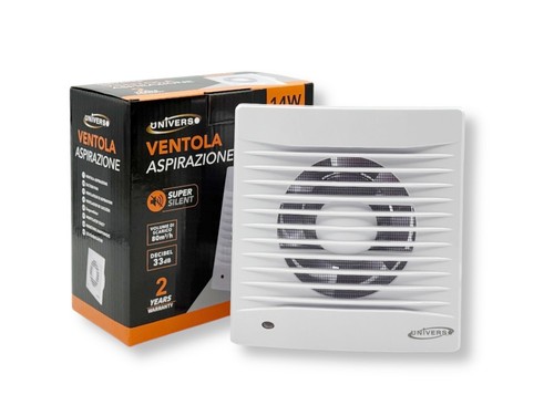 Aspiratore elicoidale 14w - 14w, da