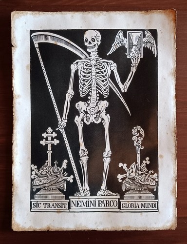 Memento mori big - mori, aged