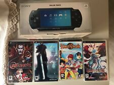 BUNDLE SONY PSP 1004 K VALUE PACK COMPLETA-BOXATA-FUNZIONANTE- 4 Giochi