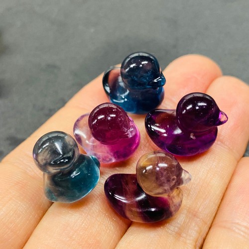 100pz quarzo fluorite colorato - 100pz,