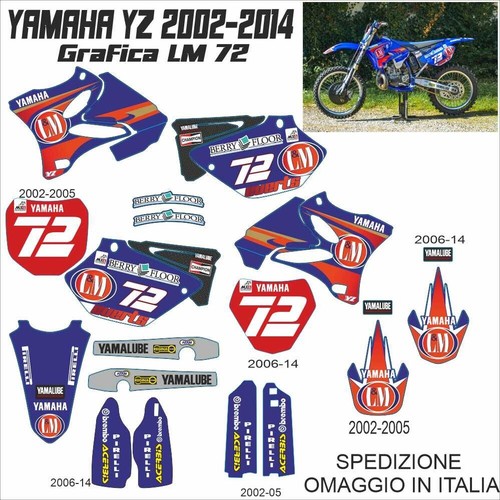 Yamaha 125 250 - yz, fino