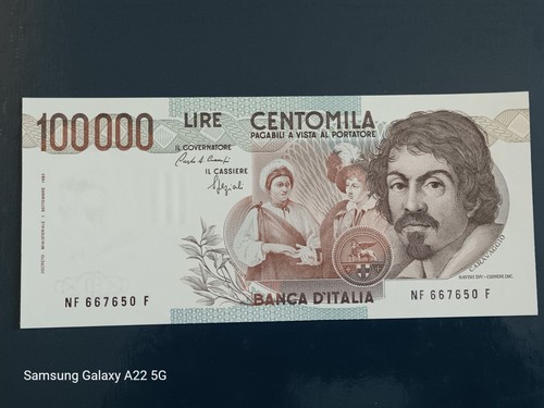 Banca italia 100 000 lire - banca, d'italia