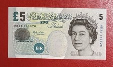 Banconota £5 Banca