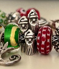 Redbalifrog Babbo Natale tronchi perla argento ??