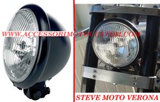 Faro Nero Moto Universale