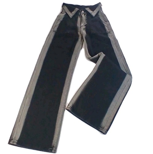Jeans donna vita alta - , gamba