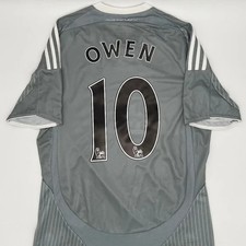 Owen #10 Newcastle 2008/2009 Third ORIGINAL Adidas VTG Rare Soccer Jersey (S)