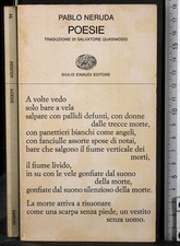 Poesie pablo neruda - pablo, einaudi.