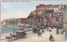 NAPOLI - STRADA S. LUCIA E CASTEL DELL'OVO -80552-
