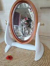 Specchio rotante toeletta  da tavolo Vintage di Ceramiche Aldo Bernardi