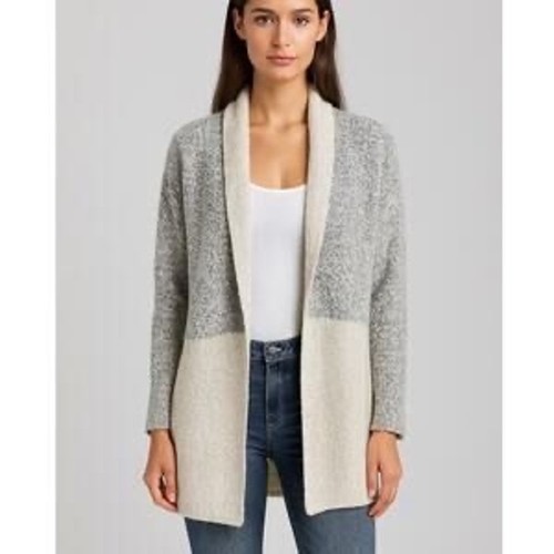 Maglione cardigan lungo