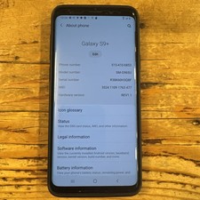 Smartphone Samsung Galaxy S9+