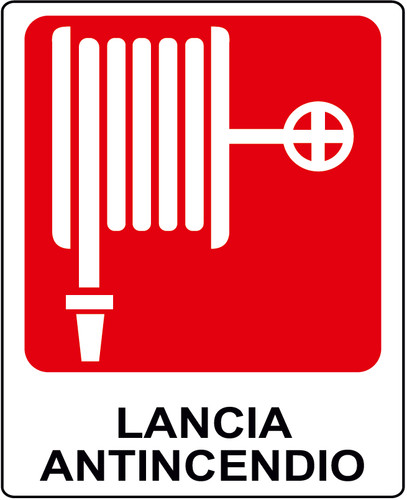 Adesivo lancia antincendio - adesivo,