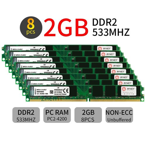 Kit gb ddr2 533 mhz - 8x,