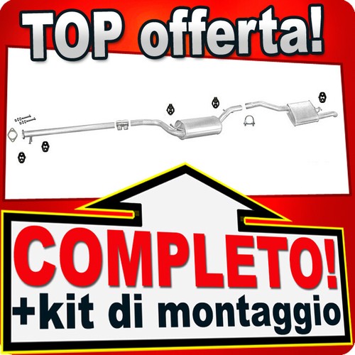 Scarico completo per ford - scarico,
