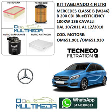 TAGLIANDO FILTRI TECNECO