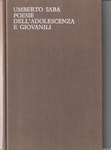 Umberto saba poesie - umberto,