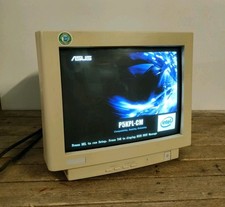 Monitor CRT Computer Vintage Monitor a COLORI - VGA 14/15"? X IBM...M1569-1