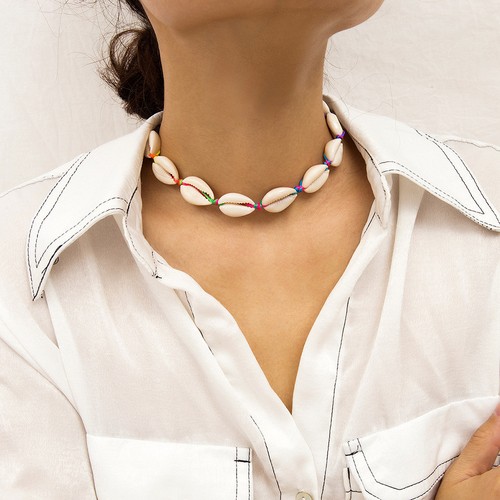 Collana conchiglia colori