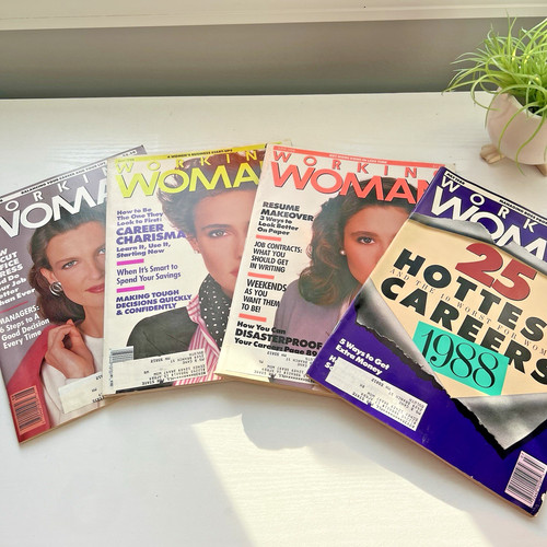 Vintage 1988 working woman - vintage,