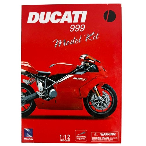 Kit modellino moto rosso