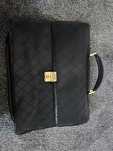 Valigetta vintage chanel pelle - valigetta,