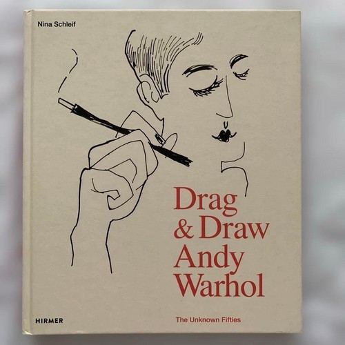 Rare andy warhol drag draw - andy,