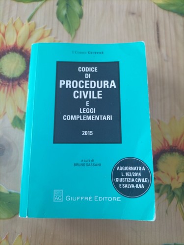Codice procedura civile - codice,