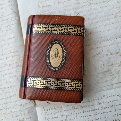 Missel ancien cuir or - missel, et