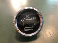 Raro strumento indicatore benzina vintage Veglia con serbatoio per auto epoca