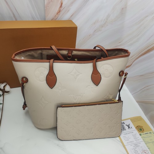 Louis vuitton neverfull beige - vuitton,