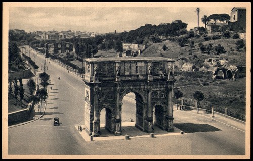 Cartolina epoca roma italia - cartolina,