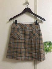 Gonna Burberry A-Line con