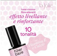 BASE FIBER GEL SEMIPERMANENTE LA JOLIE 7 ML