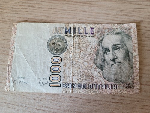 Banconota 1000 mille lire - banconota,